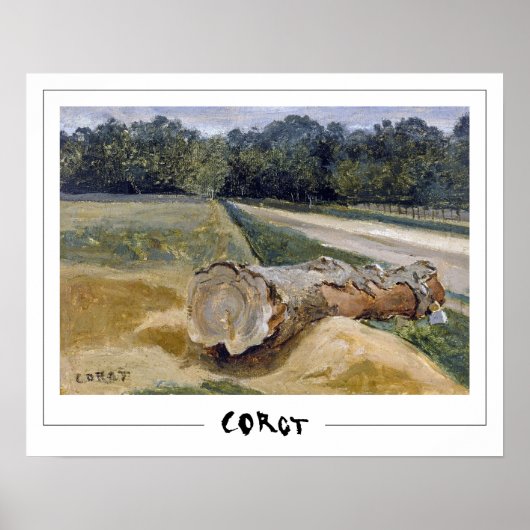 Jean-Baptiste-Camille Corot Zedign Art Poster #369 (Voorkant)