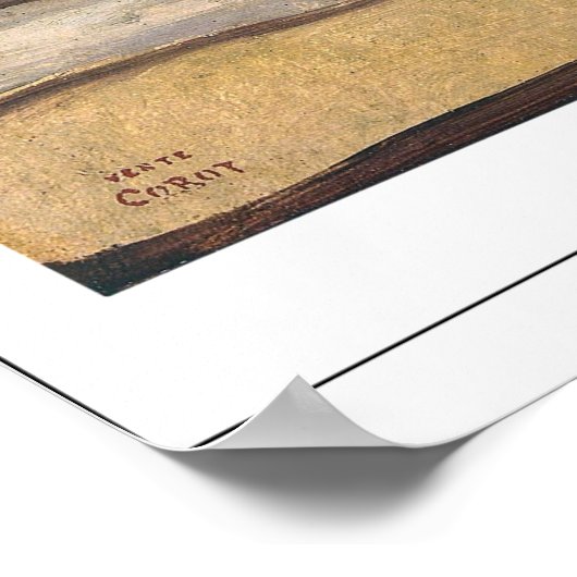 Jean-Baptiste-Camille Corot Zedign Art Poster #38- (Hoek)