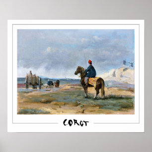 Jean-Baptiste-Camille Corot Zedign Art Poster #76-