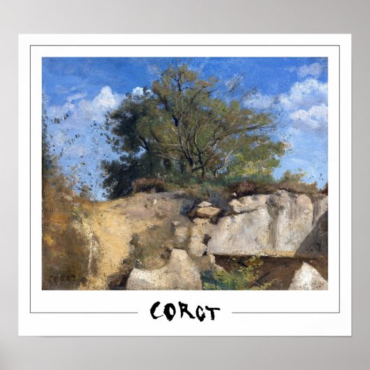 Jean-Baptiste-Camille Corot Zedign Kunstposter #20 Poster (Voorkant)