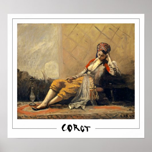 Jean-Baptiste-Camille Corot Zedign Kunstposter #23 Poster (Voorkant)