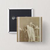 Jean-Baptiste Carpeaux Vierkante Button 5,1 Cm (Voorkant /achterkant)
