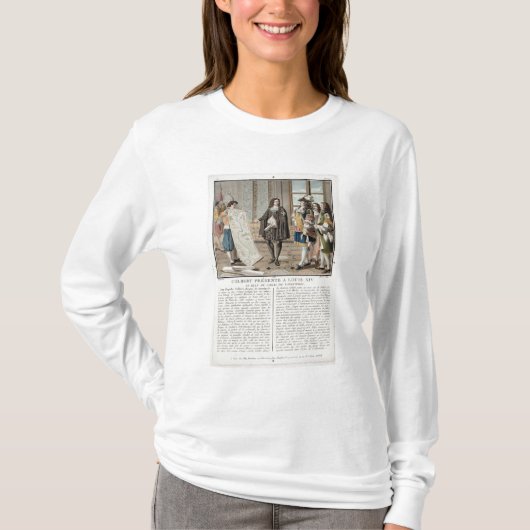 Jean Baptiste Colbert (1619-83) cadeau de kaart T-shirt (Voorkant)