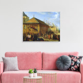 Jean-Baptiste Colbert Marquis de Seignelay Canvas Afdruk (Insitu (Woonkamer))