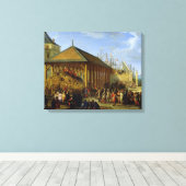 Jean-Baptiste Colbert Marquis de Seignelay Canvas Afdruk (Insitu (Houten vloer))