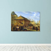 Jean-Baptiste Colbert Marquis de Seignelay Canvas Afdruk (Insitu (Houten vloer))