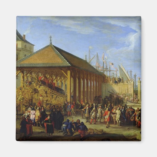 Jean-Baptiste Colbert Marquis de Seignelay Magneet (Voorkant)