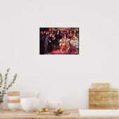Jean-Baptiste Colbert voorstellend leden Poster (Keuken)