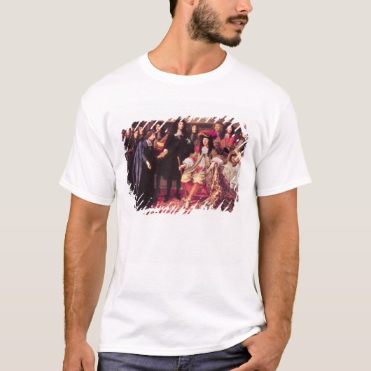 Jean-Baptiste Colbert voorstellend leden T-shirt (Voorkant)