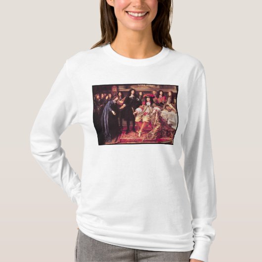 Jean-Baptiste Colbert voorstellend leden T-shirt (Voorkant)