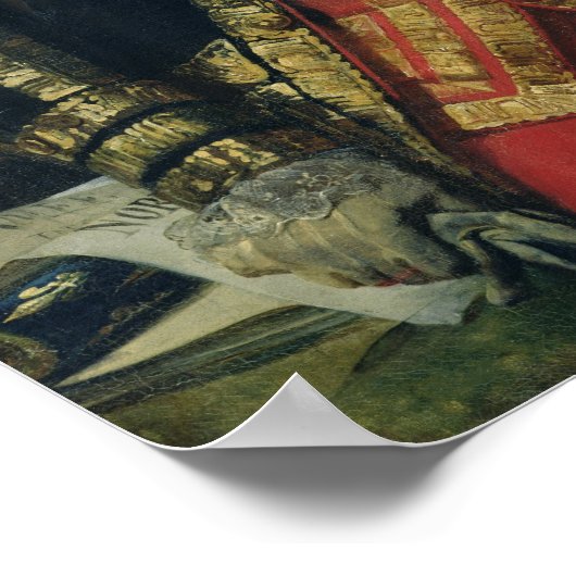 Jean-Baptiste de Vimeur Count van Rochambeau Poster (Hoek)