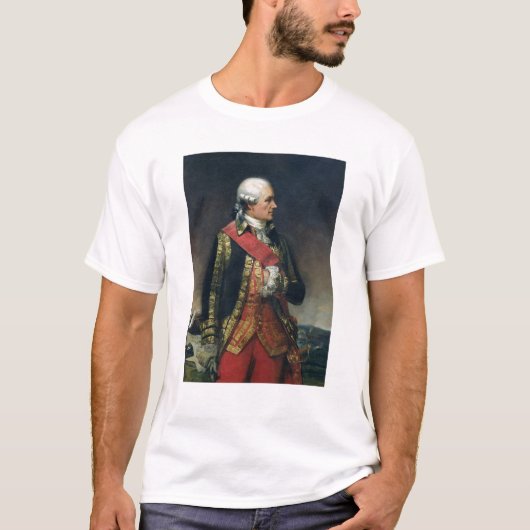 Jean-Baptiste de Vimeur Count van Rochambeau T-shirt (Voorkant)