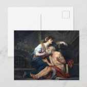 Jean-Baptiste Greuze Cimon en Pero-Roman Charity Briefkaart (Voorkant / Achterkant)