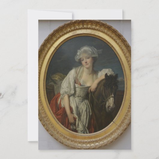 Jean-Baptiste Greuze - The Dairy Kaart (Voorkant)