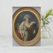 Jean-Baptiste Greuze - The Dairy Kaart (Staand voorkant)