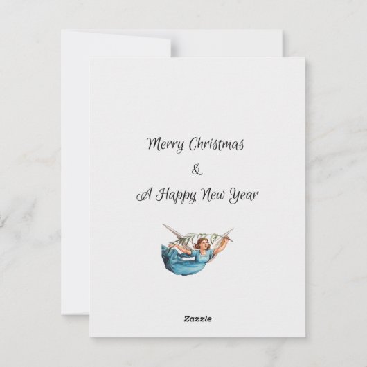 Jean-Baptiste Marie Pierre  Kerststal  Feestdagenkaart (Achterkant)