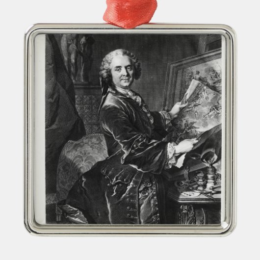 Jean Baptiste Masse Metalen Ornament (Voorkant)