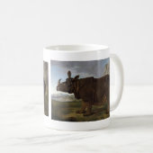 Jean-Baptiste Oudry: Clara de Rhinoceros Koffiemok (Voorkant rechts)