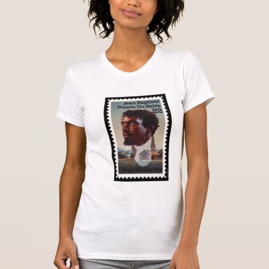 Jean Baptiste Point Du Sable T-shirt (Voorkant)