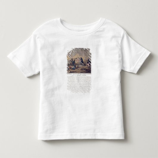 Jean Bart (1651-1702), Franse marinecommandant tak Kinder Shirts (Voorkant)