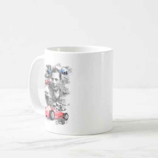 Jean Behra Koffiemok (Voorkant links)