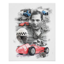 Jean Behra Perfect Poster