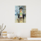 Jean Béraud Parisian Street Scene Poster (Keuken)