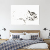 Jean Bernard art Canvas Afdruk (Insitu (Slaapkamer))