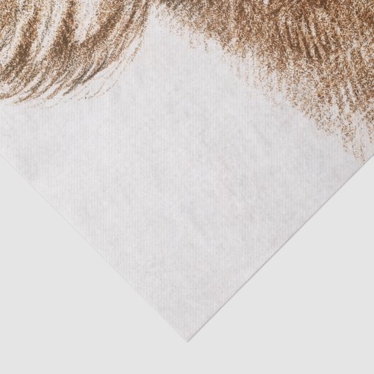 Jean Bernard | Hoofd van de Koe Tissuepapier (Detail)