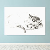 Jean Bernard kunst Canvas Afdruk (Insitu (Houten vloer))
