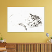 Jean Bernard kunst Canvas Afdruk (Insitu (Woonkamer))