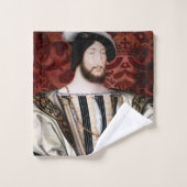 Jean Clouet - Francois I, koning van Frankrijk Bad Handdoek (Wasdoekje)