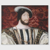 Jean Clouet - Francois I, koning van Frankrijk Cadeaupapier (Vlak)