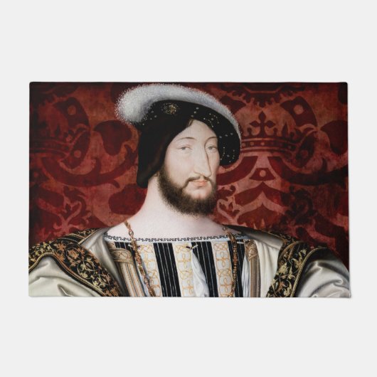 Jean Clouet - Francois I, koning van Frankrijk Deurmat (Voorkant)