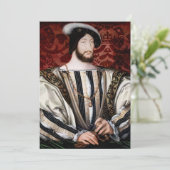 Jean Clouet - Francois I, koning van Frankrijk Kaart (Staand voorkant)