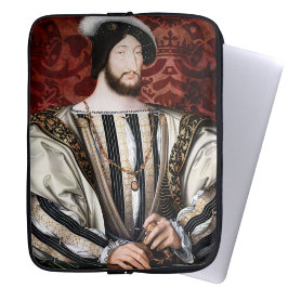Jean Clouet - Francois I, koning van Frankrijk Laptop Sleeve