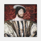 Jean Clouet - Francois I, koning van Frankrijk Magneet (Voorkant)