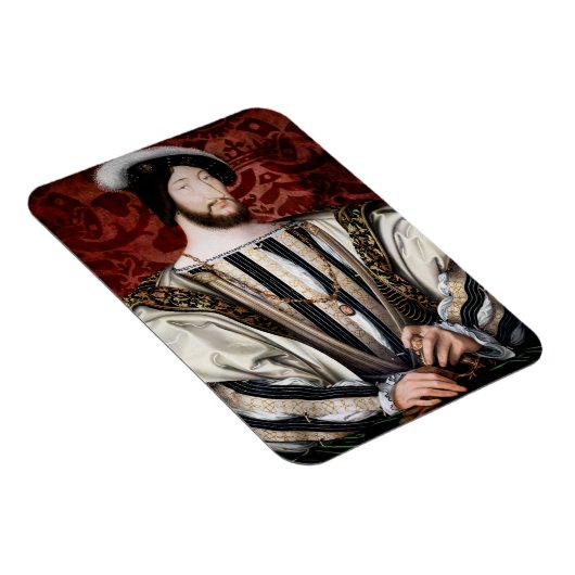 Jean Clouet - Francois I, koning van Frankrijk Magneet (Rechterzijde)