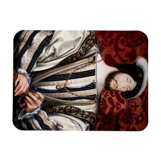 Jean Clouet - Francois I, koning van Frankrijk Magneet (Horizontaal)