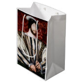 Jean Clouet - Francois I, koning van Frankrijk Medium Cadeauzakje (Voorkant Gekanteld)
