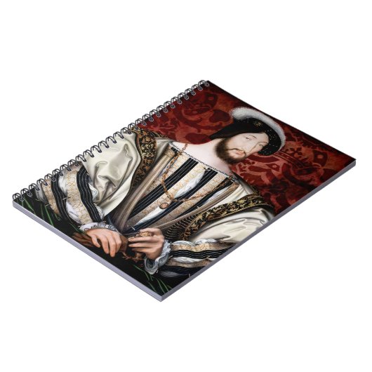 Jean Clouet - Francois I, koning van Frankrijk Notitieboek (Linkerzijde)