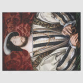 Jean Clouet - Francois I, koning van Frankrijk Tissuepapier (Voorkant)