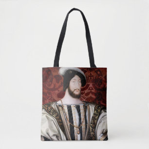 Jean Clouet - Francois I, koning van Frankrijk Tote Bag
