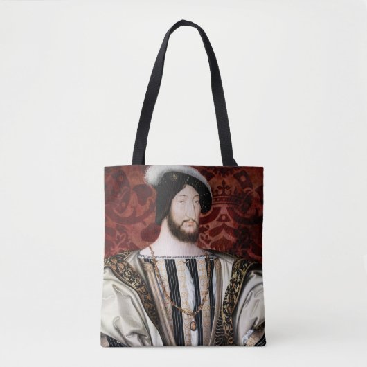 Jean Clouet - Francois I, koning van Frankrijk Tote Bag (Voorkant)