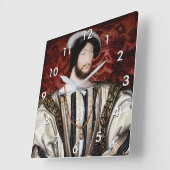 Jean Clouet - Francois I, koning van Frankrijk Vierkante Klok (Hoek)