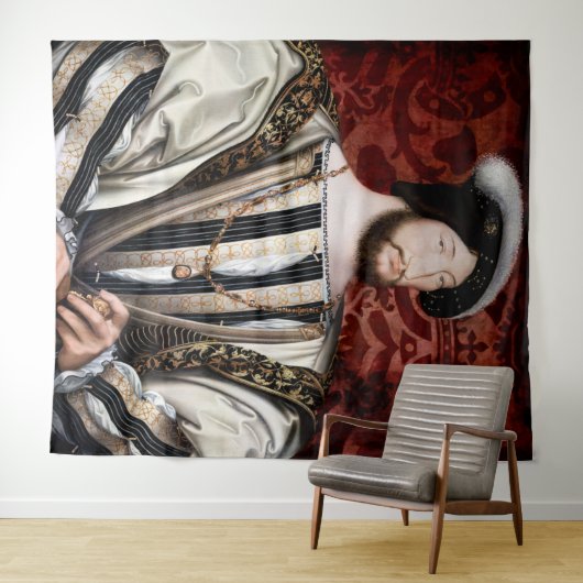 Jean Clouet - Francois I, koning van Frankrijk Wandkleed (In Situ (horizontaal))