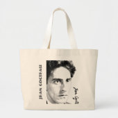 Jean Cocteau Grote Tote Bag (Voorkant)