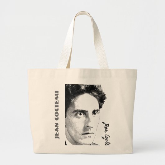 Jean Cocteau Grote Tote Bag (Voorkant)