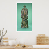 Jean d'Aire, van de Burghers van Calais (bronzen) Poster (Keuken)
