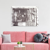 Jean d'Antioch voor Martin IV Canvas Afdruk (Insitu (Woonkamer))